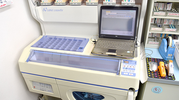 須賀薬局の調剤器具