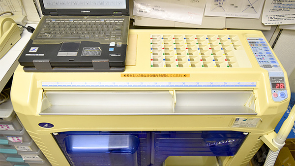 かんまき薬局 本店の調剤器具