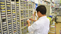 ABC薬局 出丸店の作業風景