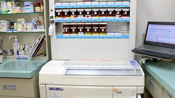 ひまわり薬局新宮中学校前店の調剤器具