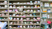 ひまわり薬局　新宮店の薬棚
