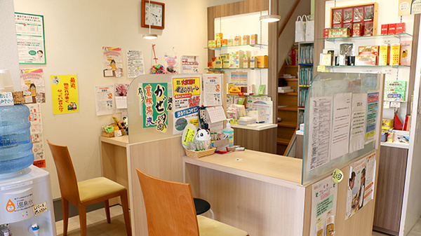 ひまわり薬局　新宮店の受付/カウンター