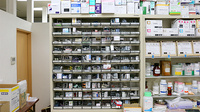 こくら調剤薬局片野店の薬棚