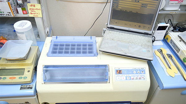 高瀬調剤薬局の調剤器具