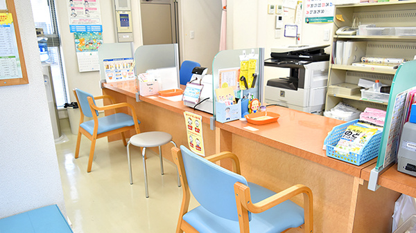 さいとう調剤薬局　石部店の受付/カウンター