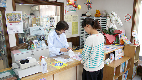 ひまわり薬局の服薬指導対応
