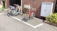 三井調剤薬局の駐輪場