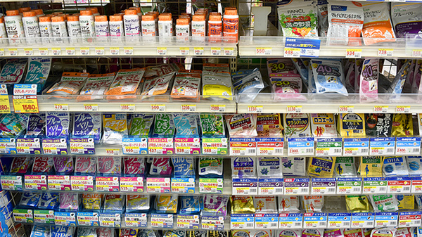 スギ薬局　打中店の健康食品