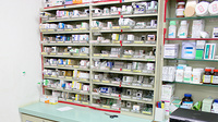 スギ薬局　伏見店の薬棚