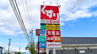スギ薬局　鳴海店の看板