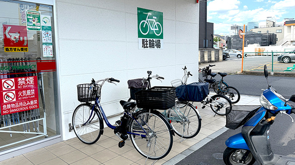 スギ薬局　太閤通店の駐輪場