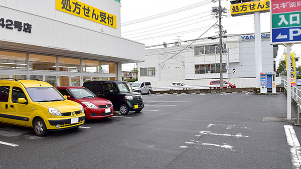 スギ薬局　徳重店の駐車場