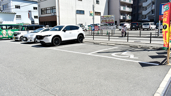 スギ薬局　あびこ東店の駐車場