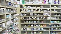 スギ薬局　清水口調剤店の薬棚