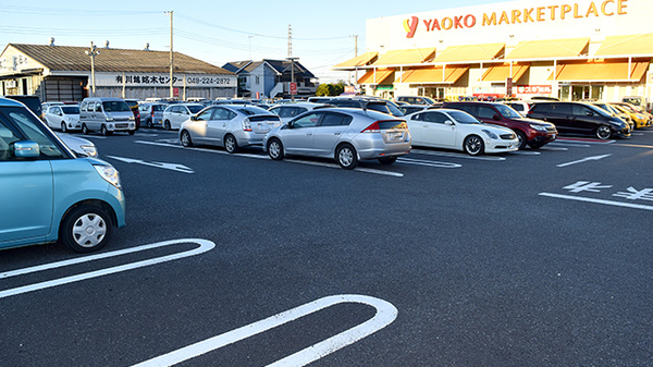 スギ薬局　川越山田店の駐車場