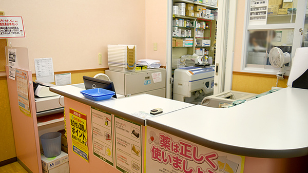 スギ薬局　都島毛馬店の受付/カウンター