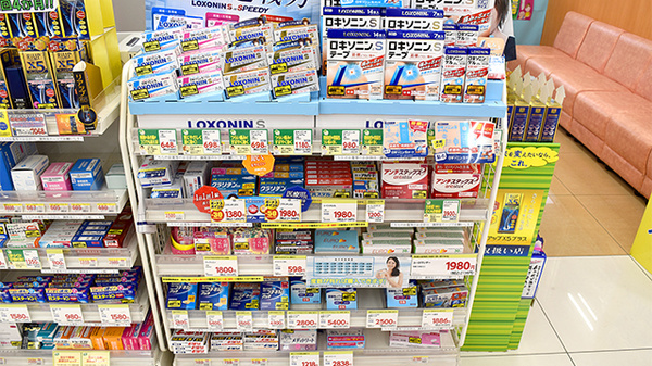 スギ薬局　東大和店の一般医薬品