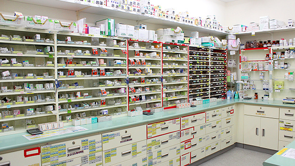スギ薬局　深谷上柴店の調剤室