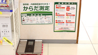 スギ薬局　下新城店の体組成計測定器