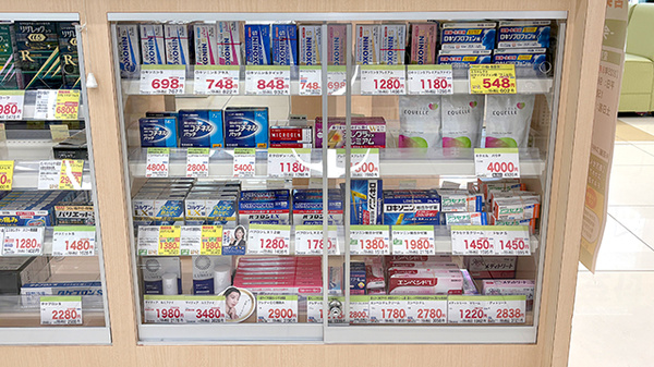 スギ薬局　瓦町一丁目店の一般医薬品