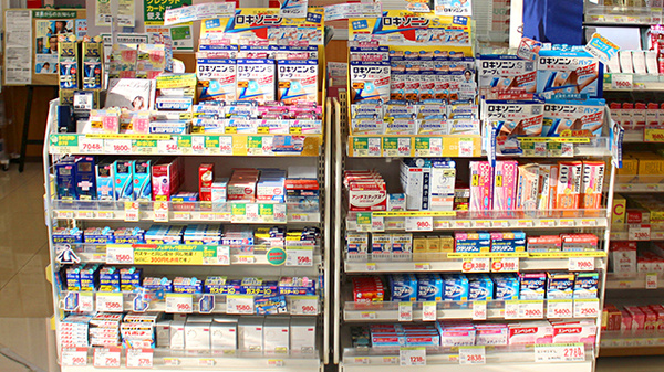 スギ薬局　ベルク春日部緑町店の一般医薬品