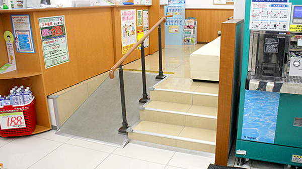 スギ薬局　白山通り店のバリアフリー設備