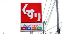 スギ薬局　西東京北原町店の看板