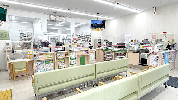 スギ薬局　昭和町駅前店の受付/カウンター