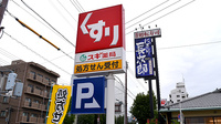スギ薬局　長居公園通店の看板