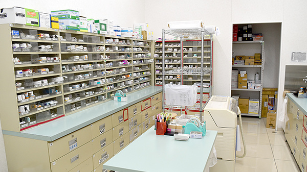 スギ薬局　加美中店の調剤室