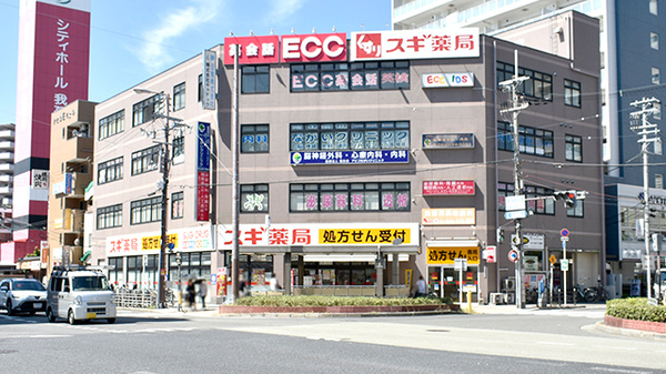 スギ薬局　あびこ駅前店の外観
