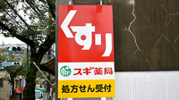 スギ薬局　大泉学園店の看板