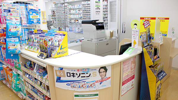 スギ薬局　国分寺駅北口店の受付/カウンター