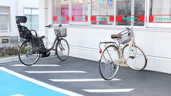 スギ薬局　津田沼駅北店の駐輪場