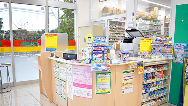 スギ薬局　寒川店の受付/カウンター