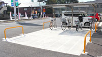 スギ薬局　船橋藤原店の駐輪場