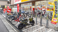 スギ薬局　保谷駅北口店の駐輪場