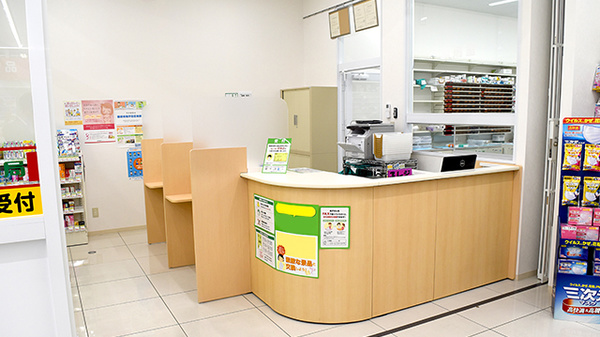 スギ薬局　天王寺細工谷店の受付/カウンター