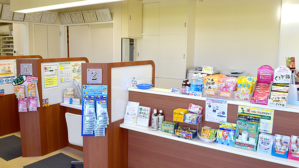 エール調剤薬局瑞浪店の受付/カウンター