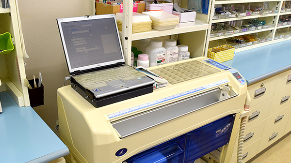 エール調剤薬局宮前店の調剤器具