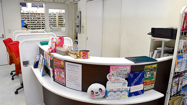 エール調剤薬局犬山羽黒店の受付/カウンター