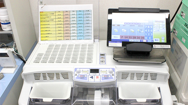 つばき薬局の調剤器具