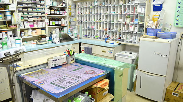 しょうなん調剤薬局　羽島店の調剤室