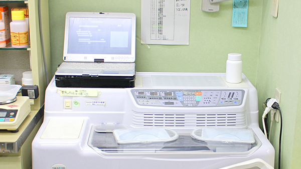 あいる薬局の調剤器具