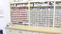 まみ薬局　北篠崎店の薬棚
