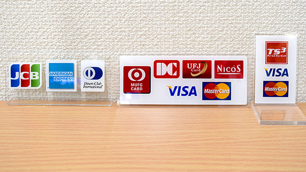クレジットカード対応