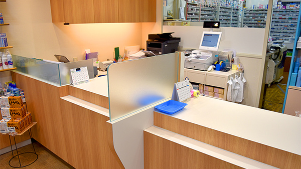 有限会社　泉尾くりはし薬局の受付/カウンター