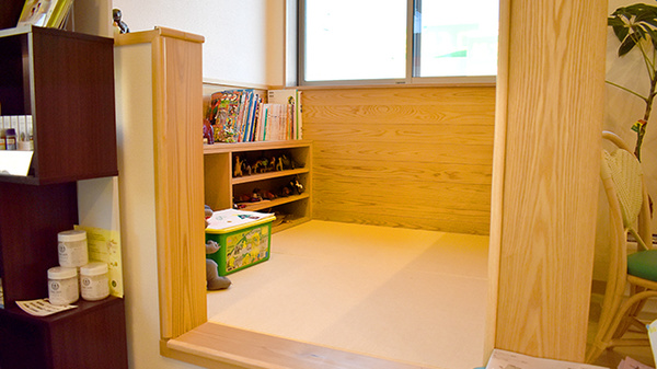 あすなろ薬局のキッズ用設備