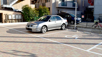 ラパン薬局の駐車場