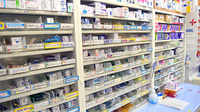 ふかせ調剤薬局の薬棚
